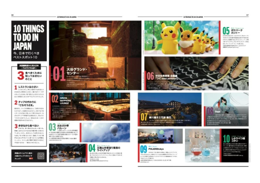 日本のおすすめスポットを紹介する記事