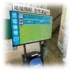 デジタルサイネージ設置例3