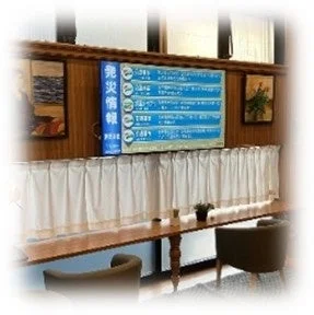 デジタルサイネージ設置例1