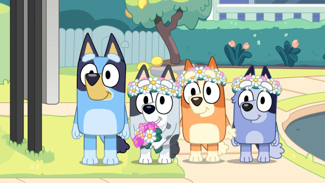 ブルーイのキャラクターたち