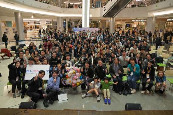 セトフラフェスでの集合写真