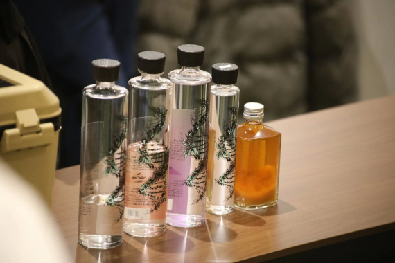 商品が並ぶ様子